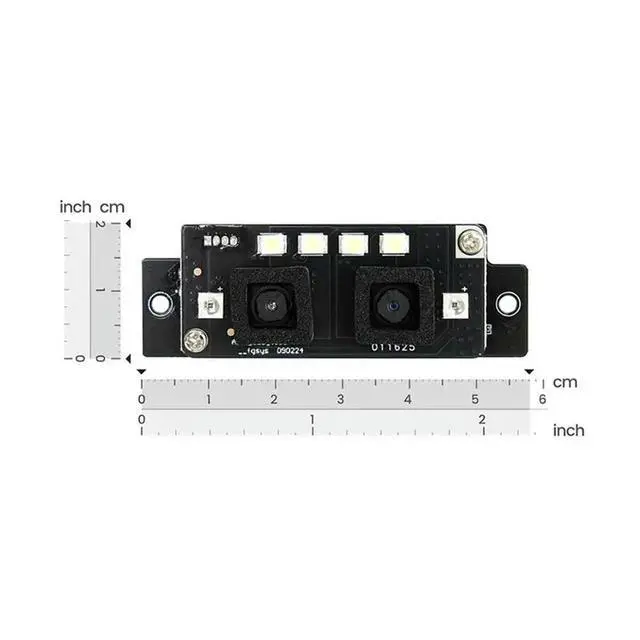 Alt view image 3 of 3 - Home Compatible High Security AI Binocular 3D Vision Recognition Sensor For Offline For Face, Palm Vein Q