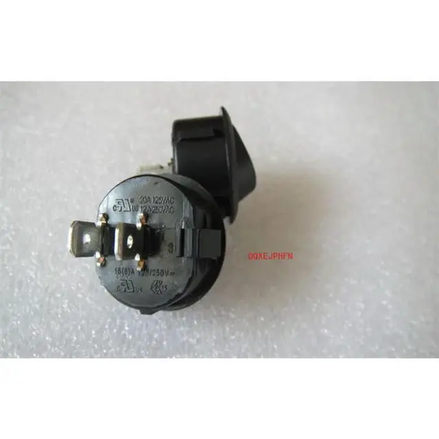 Alt view image 2 of 3 - For SRJ22A3EBBNN -ZF Round Ship Switch 2 Pin 2 Gear Rocker Switch 16A