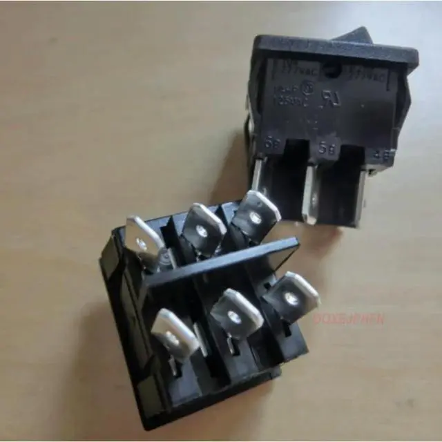 Alt view image 3 of 3 - For ARCOLECTRIC H8660VBAAT boat-shaped toggle switch DPDT 250V10A H8660VB 8660VB 6A