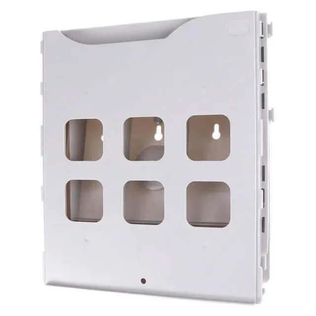 Alt view image 3 of 3 - 1 Slot Grey A4 File Rack Desktop Document Holder Office File Rack Stationery Organizer Shelf Safe Edgeless Design Neat