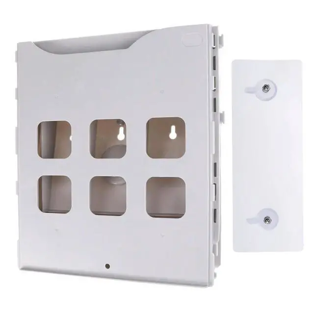 Alt view image 2 of 3 - 1 Slot Grey A4 File Rack Desktop Document Holder Office File Rack Stationery Organizer Shelf Safe Edgeless Design Neat