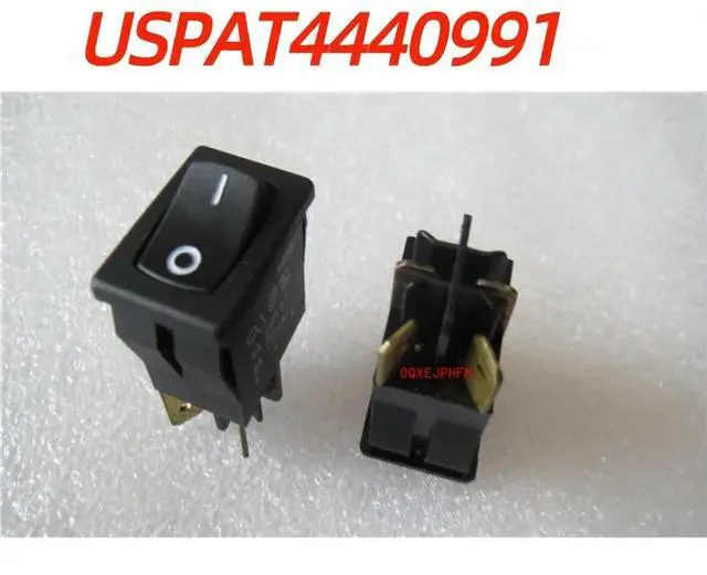 Main image of For USPAT4440991 ALCO Ship Switch 4 Pin 2 Gear Rocker Power Switch 6A250V
