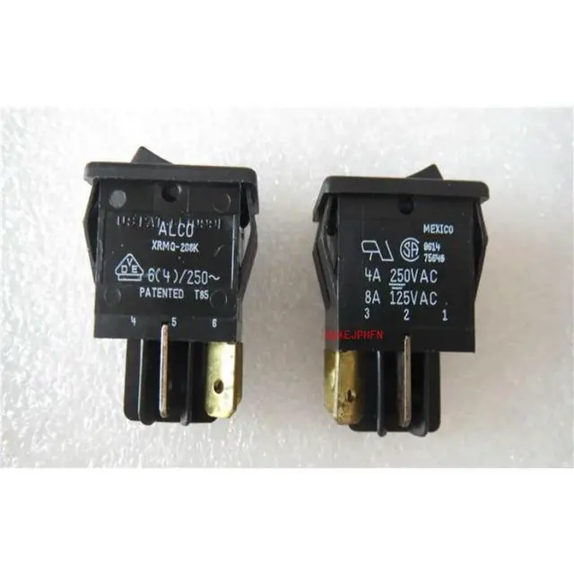 Alt view image 3 of 3 - For USPAT4440991 ALCO Ship Switch 4 Pin 2 Gear Rocker Power Switch 6A250V