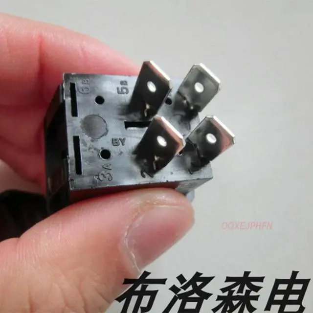 Alt view image 2 of 3 - For ARCOLECTRIC C1350ABAAB C1350AB boat-type toggle switch DPST non-luminous panel installation C1350AB