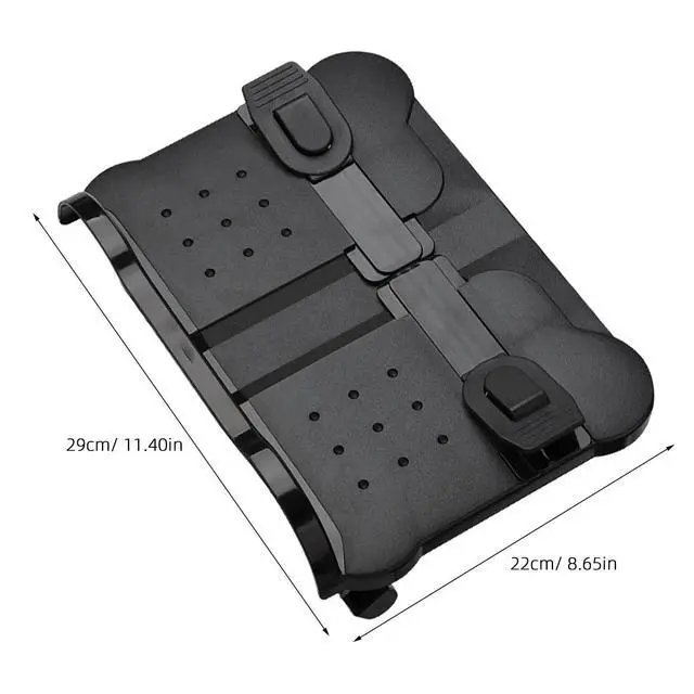 Alt view image 2 of 3 - 1Pcs Reading Rack Adjustable Book Stand Desk Holder Hands Free ABS Book Rest Silicone Anti Slip Clip Student Reading