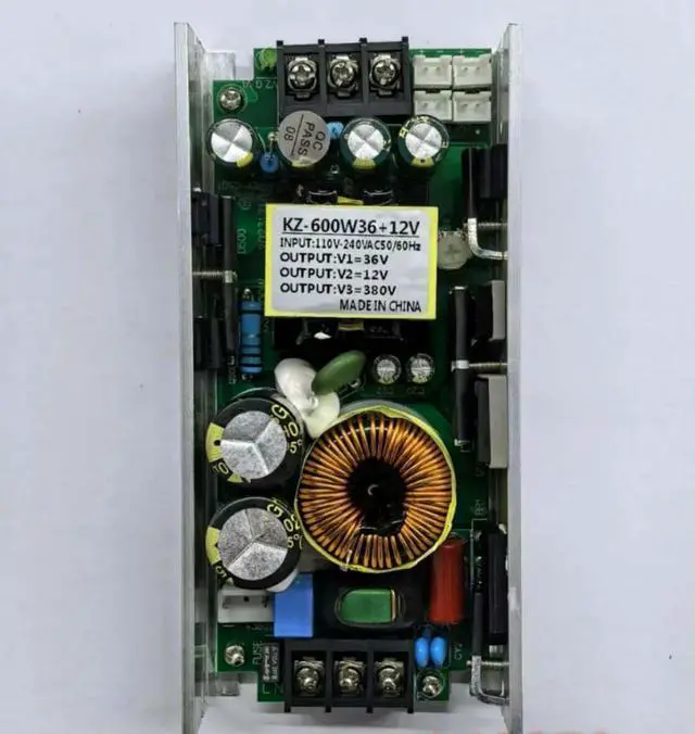 Alt view image 2 of 3 - KZ-600W-380v-12V+36V 330w 350w 380w Moving Head Beam Light Stage Lighting Power Supply 12V 36V Output