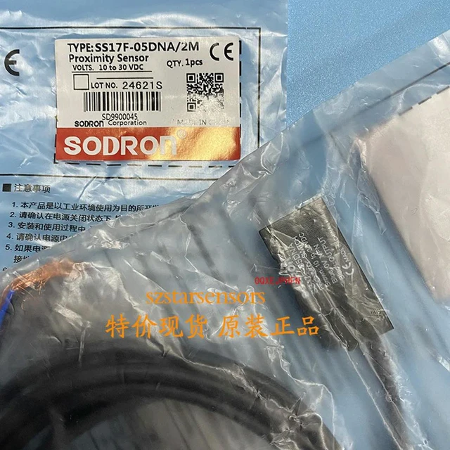 Alt view image 2 of 3 - For SODRON Proximity Switch SS17F-05DNA 3 Wire SS17-05DNA PF31V TYPE SS17F-05DNA/2M