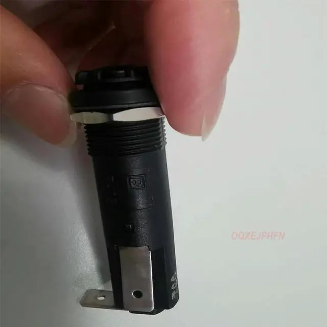 Alt view image 2 of 3 - For BULGIN FX0419 fuse holder panel installation 250V16A size 6.3x32MM F419