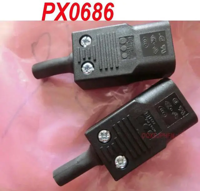 Main image of For BULGIN PX0686 IEC C14 power socket tail plug Black 250V10A