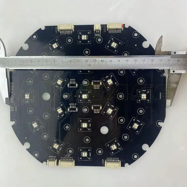 Alt view image 3 of 3 - RF Stage Lighting Led Panel Module Board RGBW 19X15W Zoom