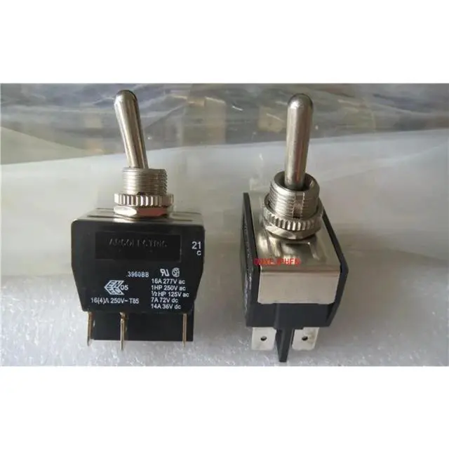 Alt view image 2 of 3 - For ARCOLECTRIC 3960BB Button Switch 6 Pin 2 Gear Shaking Arm Power Switch 16A