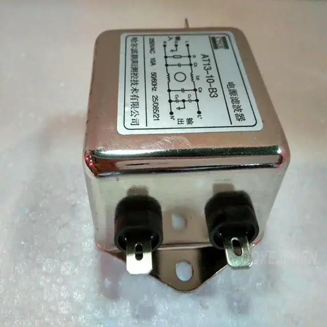 Alt view image 3 of 3 - For Single phase single stage power filter AT13-10-B3 10A plug filter 1 Pcs