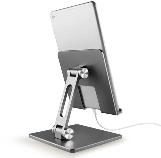 Main image of 1Pcs Laptop Cooling Rack Folding Adjustable Aluminum Alloy Tablet Stand Computer Holder Desktop Stand Office Laptop