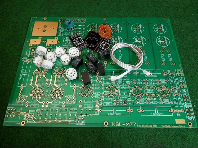 Alt view image 2 of 3 - M77/ KONDO (AUDIONOTE) M77 bile preamp compatible phono amplifier circuit diagram diy pcb kit