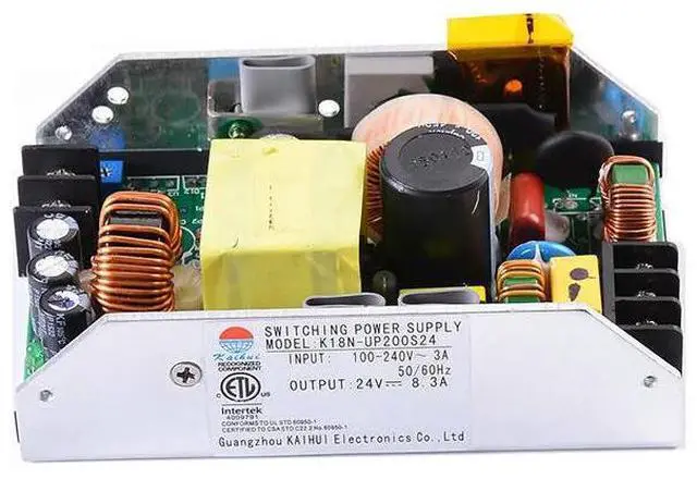 Main image of 200W Power Supply 24V DC Smps with ETL Certification