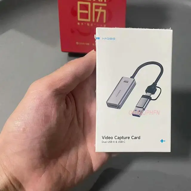 Alt view image 3 of 3 - For HAGiBiS USB-A/USB-C3.0 UHC07P Video Capture Card PD 100W 1080P/60HZ MS2130 Chip PD Power Supply