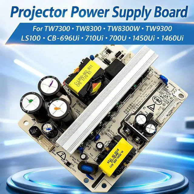 Alt view image 3 of 3 - ZUEPD77Z Projector Power Supply Board for L1100U L1105U L1200U L1300U L1405U TW7400 TW8400 TW8400W TW9400 TW9400W