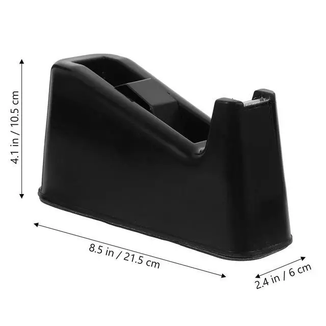 Alt view image 2 of 3 - Tape Cutter Reliable ABS Stainless Steel Professional Tape Holder for Office School Home Desk Dispenser Convenient