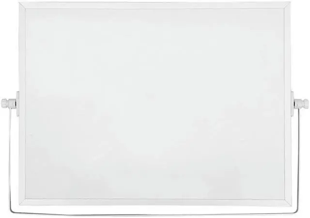 Alt view image 2 of 3 - Dry Erase Magnetic Whiteboard Aluminium Frame Multi Use Writing Board Easy Erase Office School Message Board Desktop Whiteboard