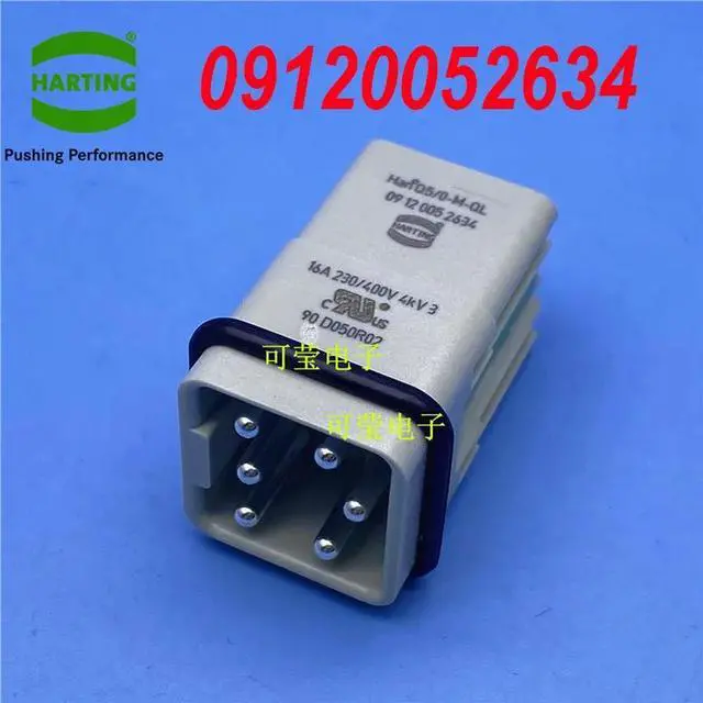 Main image of Imported Product For harting 09120052634 Han-Q5/0-M-QL 1 Pcs