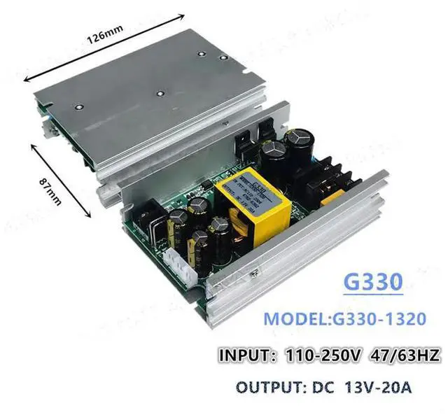 Main image of Stage Lighting 200W 300W Spot Follow Light Power Switch Power Board Moving Headlight Power Accessories