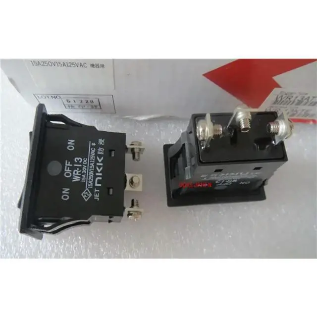 Alt view image 3 of 3 - For NKK WR-13 15A25 Power Supply Ship Switch 3 Pin 3 Gear Rocker Arm Switch 0V