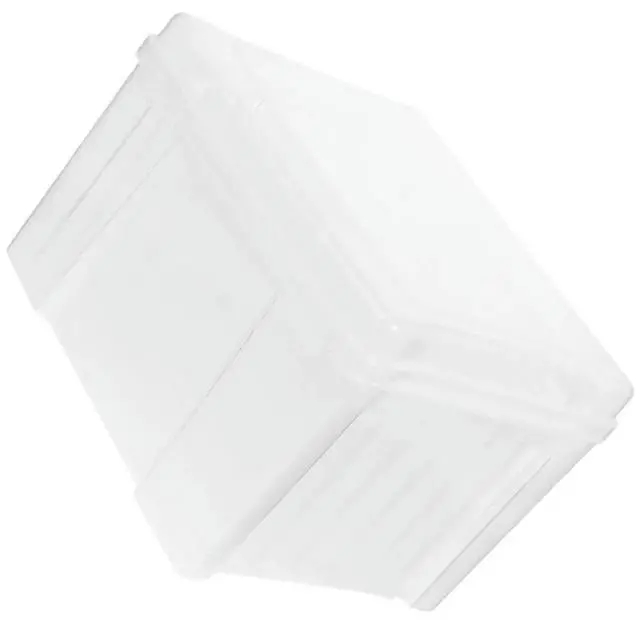 Alt view image 2 of 3 - Photo Organizer Box Plastic Case with Removable Dividers for Photos Documents Desktop Organizer