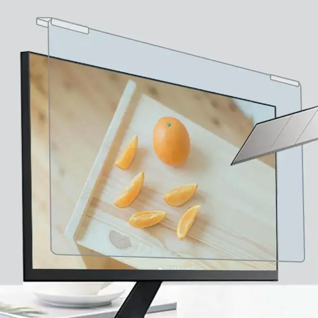 Alt view image 3 of 3 - 1Pcs Light Filtering Screen Protector Laptop Computer Television LCD Screen Anti-Scratch Eye Fatigue Reduction