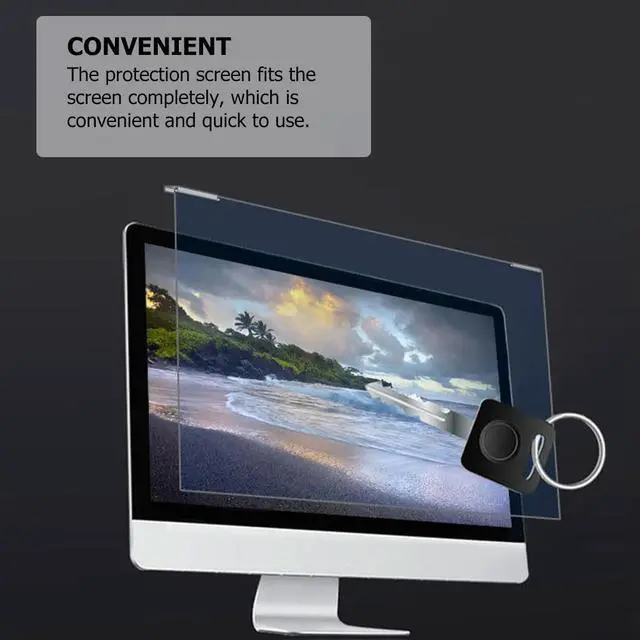 Alt view image 2 of 3 - 1Pcs Light Filtering Screen Protector Laptop Computer Television LCD Screen Anti-Scratch Eye Fatigue Reduction