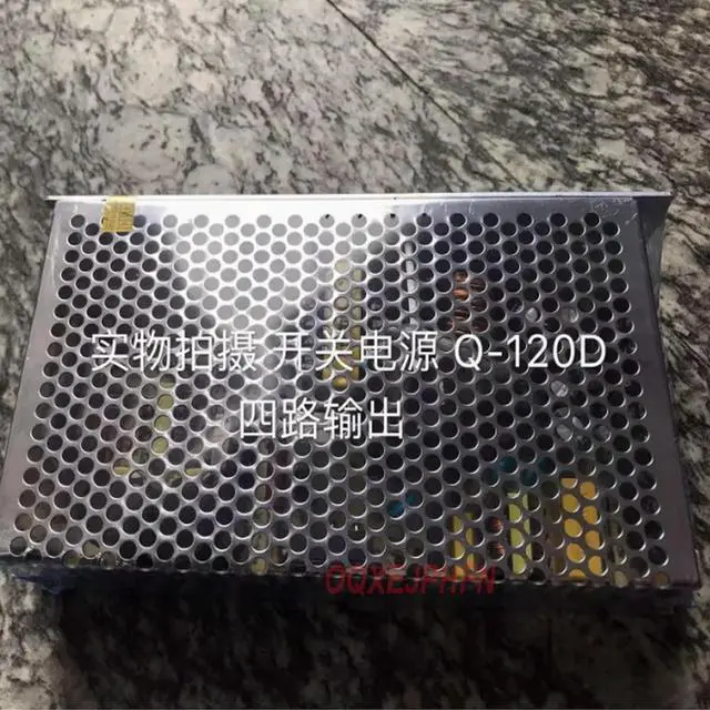Alt view image 3 of 3 - For Mingwei Switching Power Supply Q-120D 5V 8A 12V 2A 24V 2A-12V 1A Four-way Output 1 Pcs