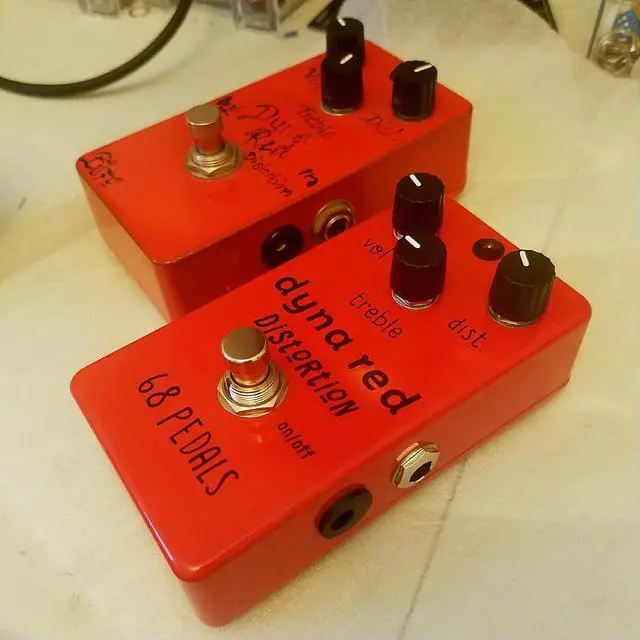 Alt view image 2 of 2 - 68pedals dyna red distortion stomp BJFE