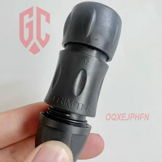 Alt view image 2 of 3 - For SOURIAU UTS6JC128S 8P cable mounting female pin plug without pin