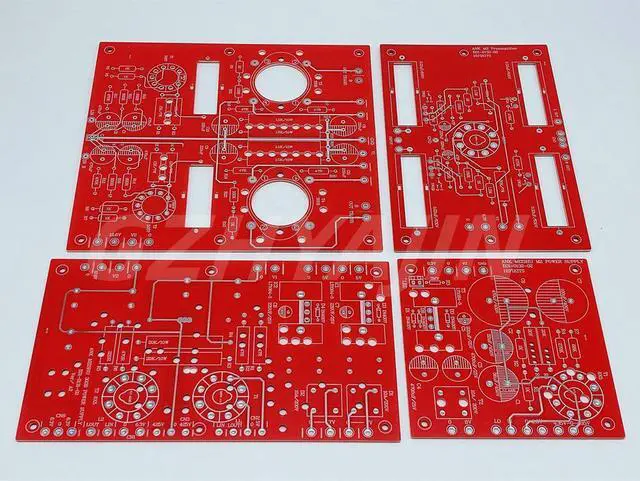 Alt view image 3 of 3 - The latest DIY British AUDIO NOTE MEI SHU AN300B single-ended combined post-level PCB board