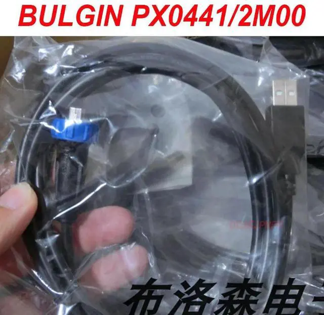 Main image of For BULGIN PX0441/2M00 USB cable, Type A flat plug to MINI Type B plug 2M black