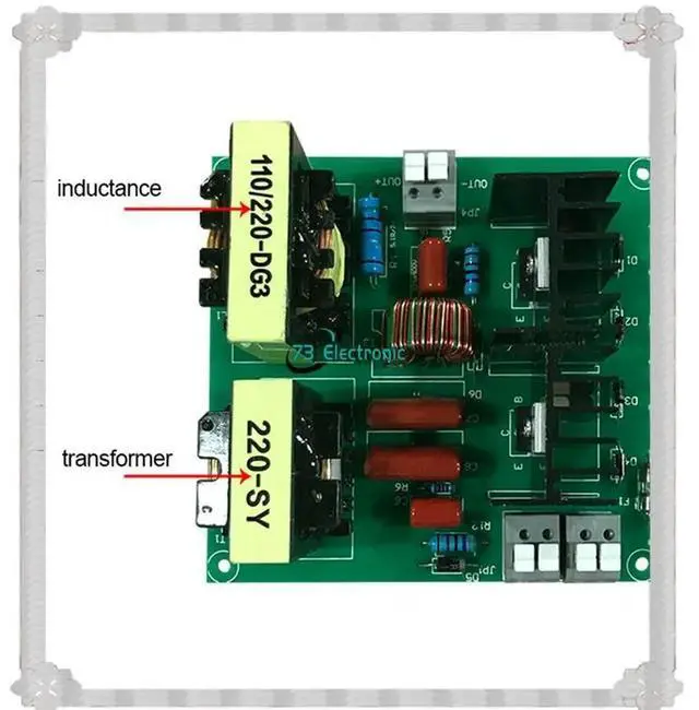 Alt view image 3 of 3 - 6X 220V 40Khz Support 150W Ultrasonic Cleaner Circuit Board Motherboard