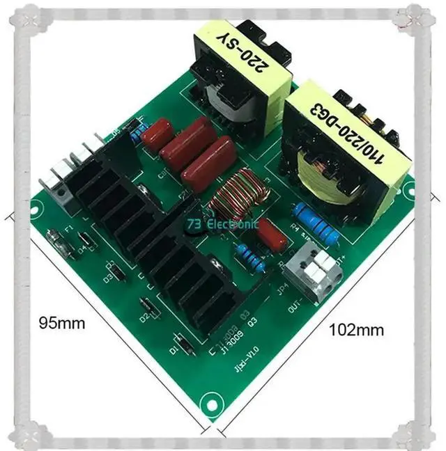 Alt view image 2 of 3 - 6X 220V 40Khz Support 150W Ultrasonic Cleaner Circuit Board Motherboard
