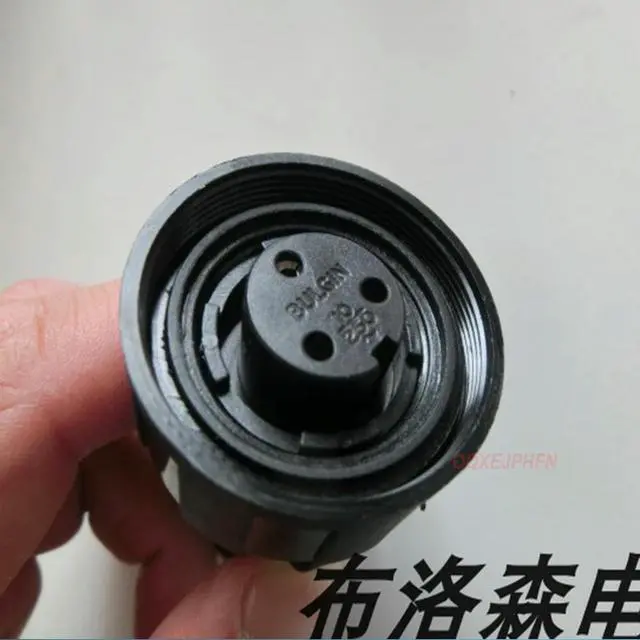 Alt view image 2 of 3 - For BULGIN PX0731/S 3P female pin plug Circular Connector 3 Contact screw Cable installation PX0731-S
