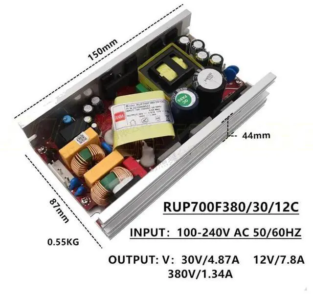 Main image of Stage Lighting Moving Head Beam Light Power Board RUP700F380/30/12C Power Supply 30v380v12v