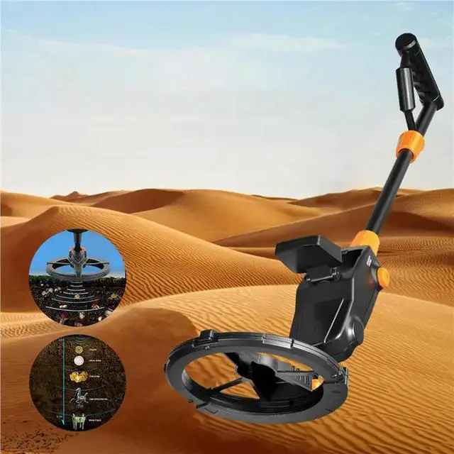 Alt view image 2 of 3 - 5X MD1008A Underground l Detector Gold Silver Jewelry Treasure Search Finders Waterproof Treasure l See