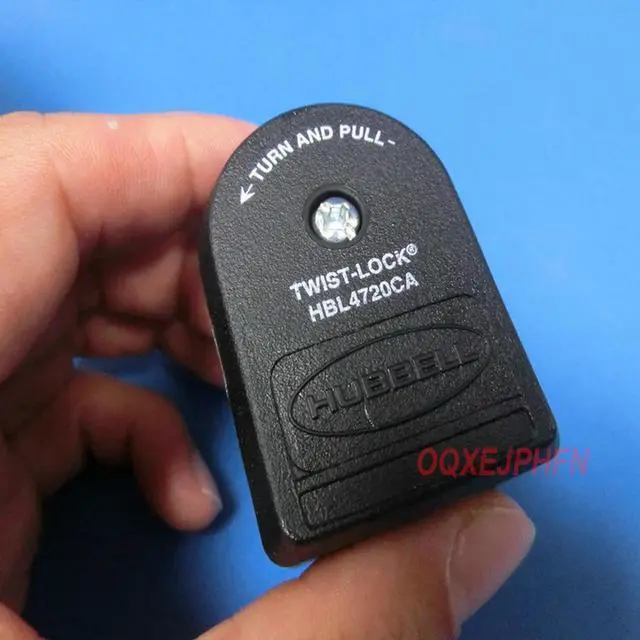 Alt view image 2 of 3 - For HUBBELL HBL4720C American power plug 125V15A double lock structure HBL4720CA