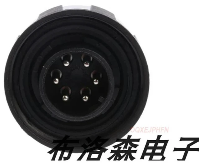 Alt view image 2 of 2 - For BULGIN PX0739/P 6P male needle cable installation air docking plug