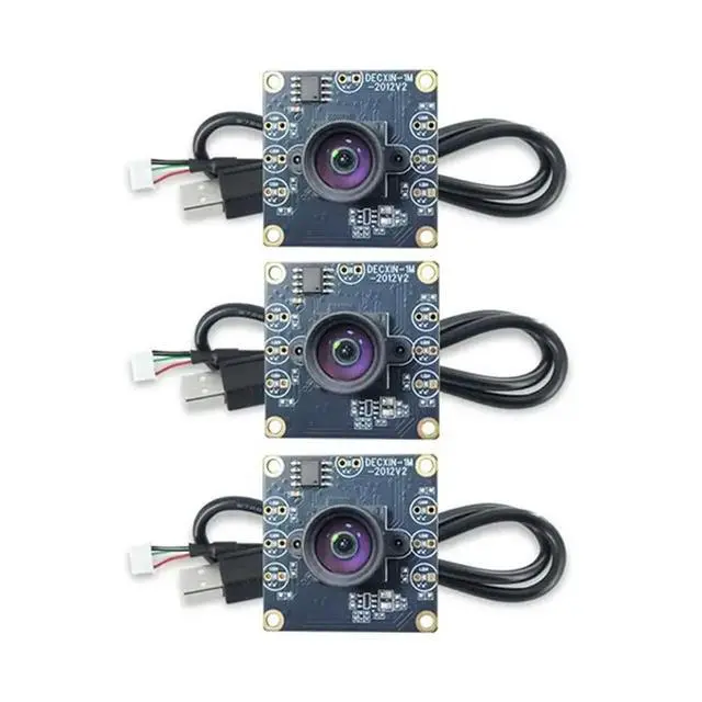 Alt view image 2 of 3 - 100 Degree Camera Module 1MP OV9732 1280X720 USB Free Driver Manual Focus With 3 Meter Cable For Winxp/7/8/10 1