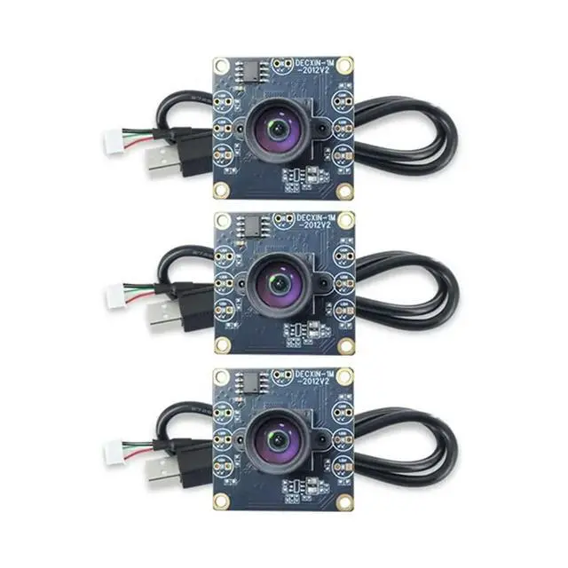 Alt view image 3 of 3 - 100 Degree Camera Module 1MP OV9732 1280X720 USB Free Driver Manual Focus With 3 Meter Cable For Winxp/7/8/10 1