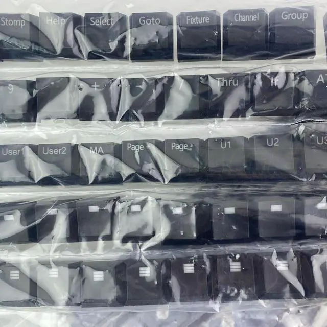 Alt view image 3 of 3 - 1Set Stage Light DMX Console Controller Key Switches