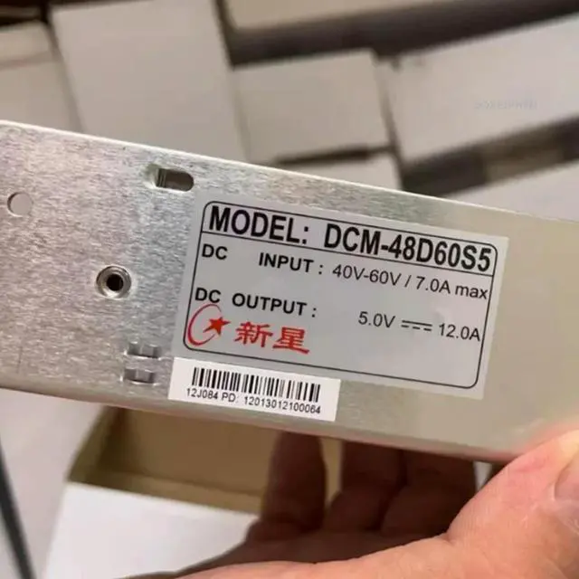 Alt view image 3 of 3 - 100% Power Supply For POWERLD 5V12A Power Supply DCM-48D60S5