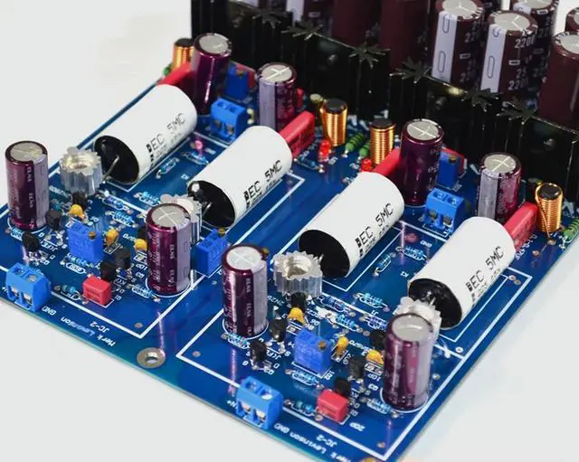 Alt view image 3 of 3 - Mark JC-2 Preamplifier Gold seal Class A Dual differential FET input pre-amplification Finished board 40W+40W