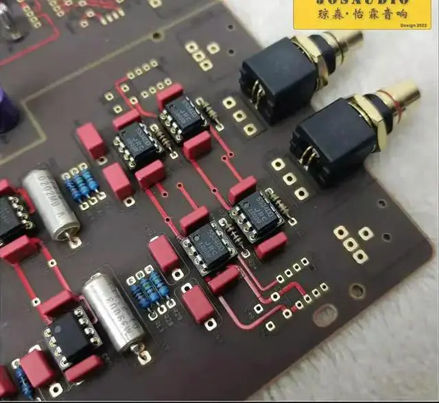 Alt view image 3 of 3 - JOSAUDIO HIFI Forum 10th Anniversary Chip TDA1541 DAC Audio Decoder Board