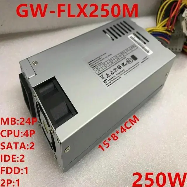 Main image of Power Supply For GREAT WALL Small 1U 250W GW-FLX250M 1 Pcs