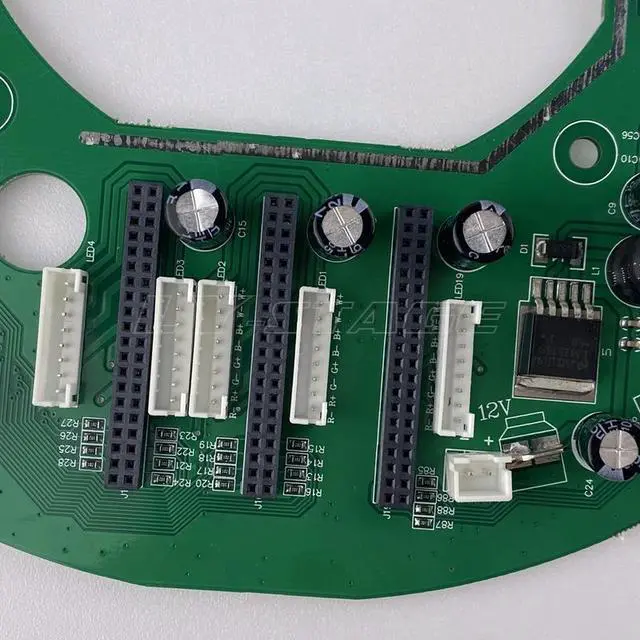 Alt view image 3 of 3 - WJ K10 Bee Eye Moving Head Light Motherboard DMX Main Board