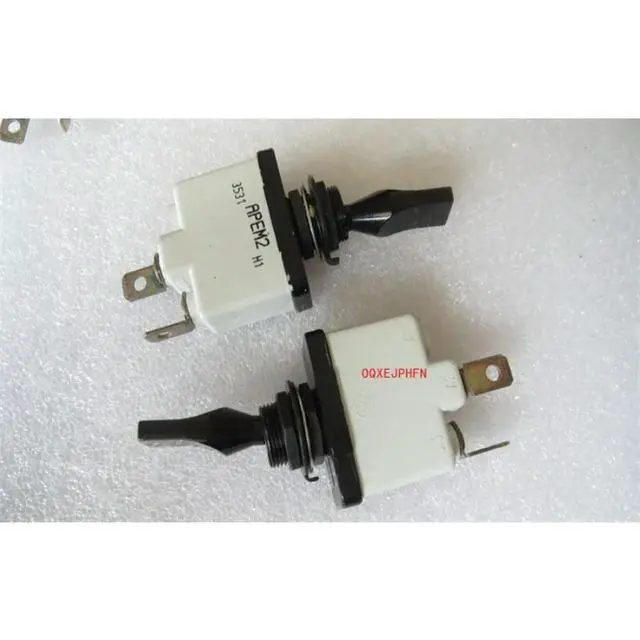 Alt view image 2 of 3 - For APEM2 3531 H1 Button Switch 2 Feet 2 Gears Waterproof And Dustproof Shaking Head Power Switch 12MM